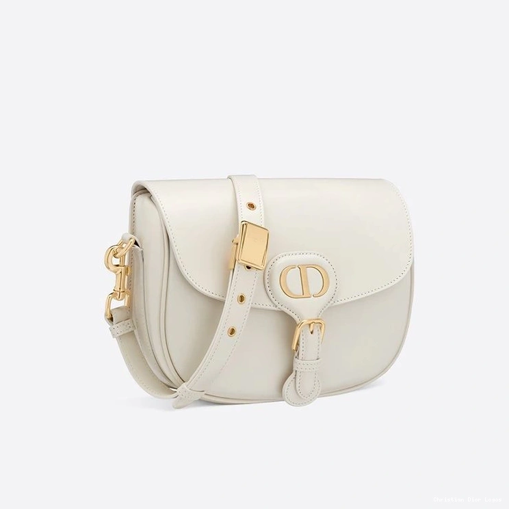 Cheap Calfskin Dior Bag White Medium Box Bobby 0805 Luxury